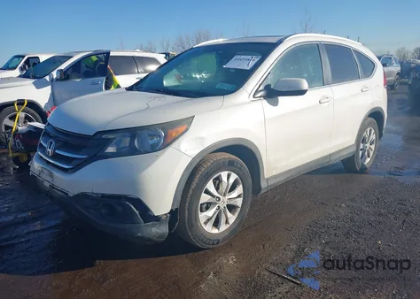 2014 Honda Cr-V Ex-L из США, поврежденный, VIN 5J6RM4H73EL026452